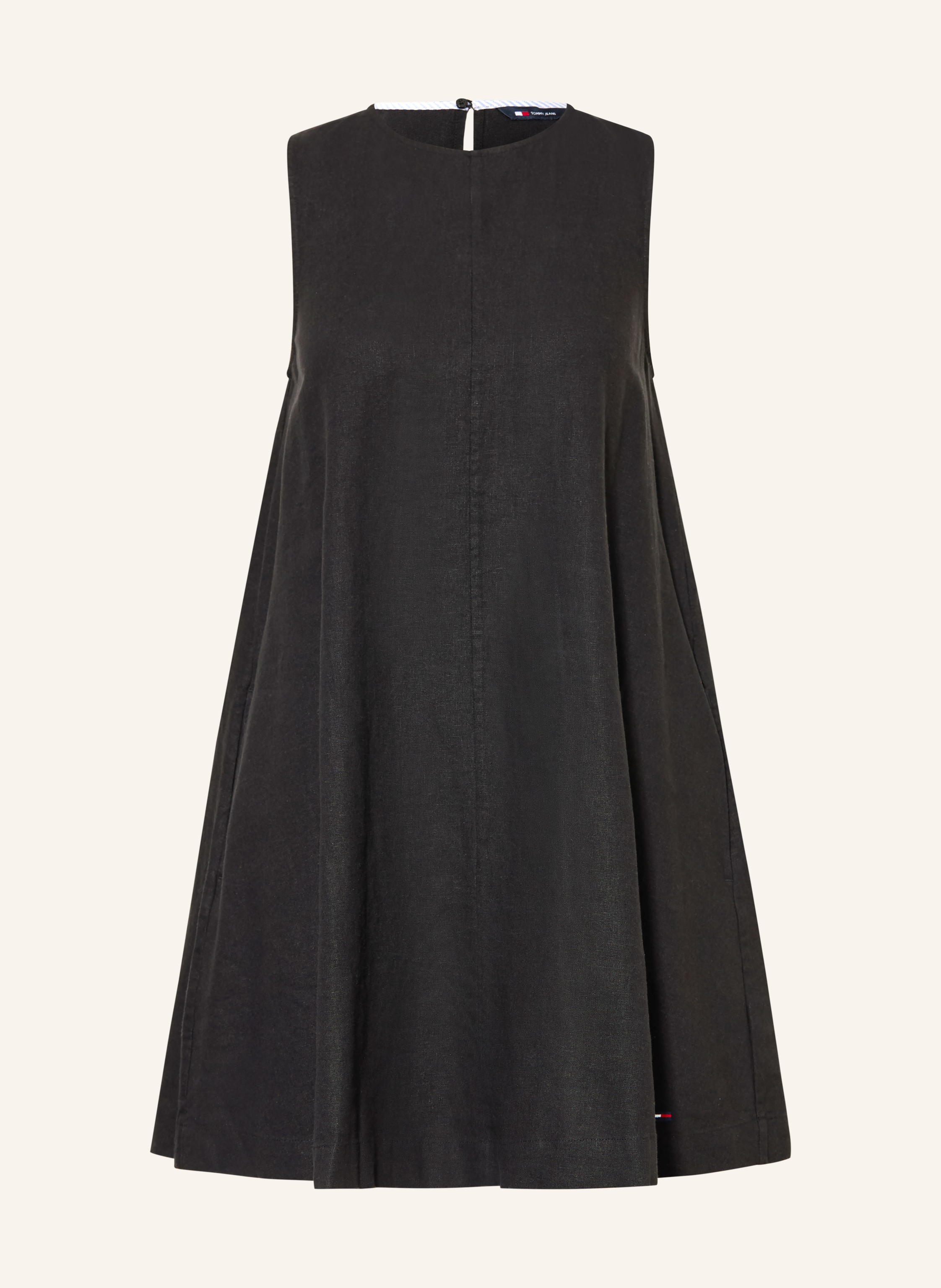 TOMMY JEANS Kleid mit Leinen
