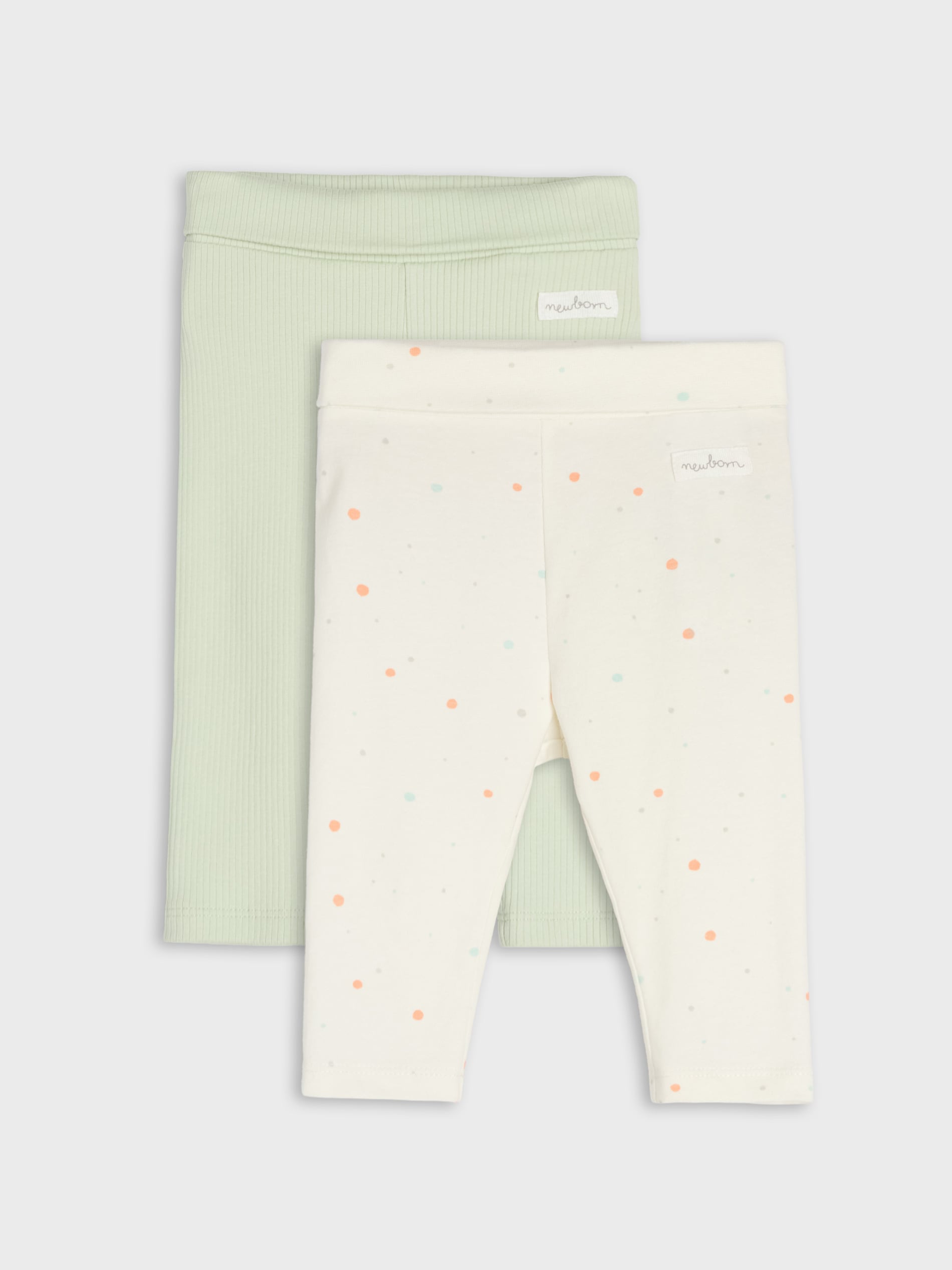Bawełniane legginsy 2 pack