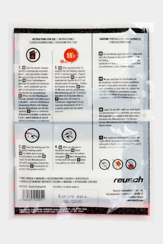 Reusch Heating Pad Handwarmer