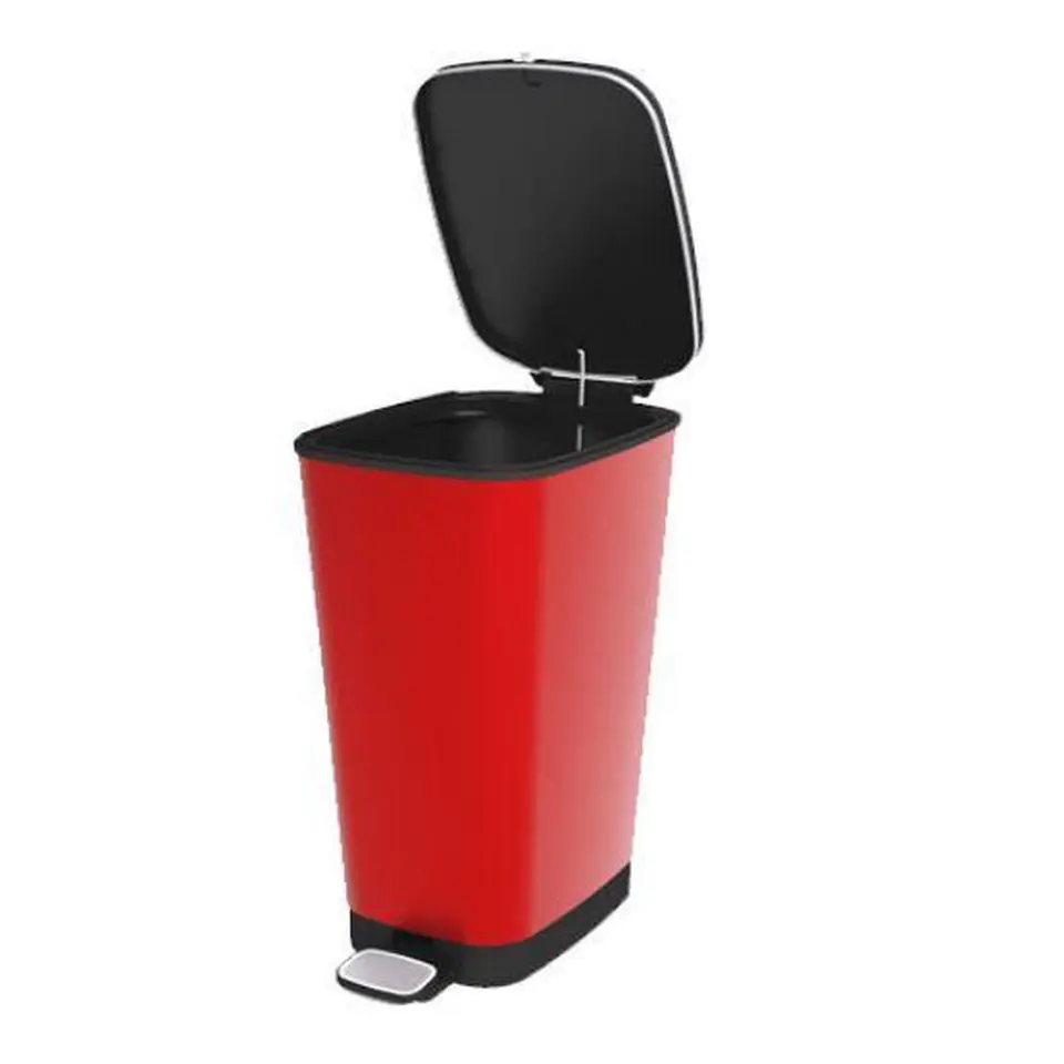 Kis Chic Bin Pedaalemmer - 50L - rood