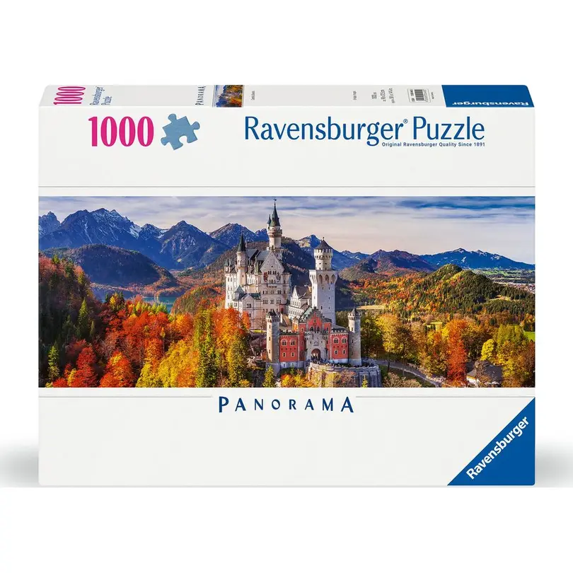 Puzzle Schloss in Bayern