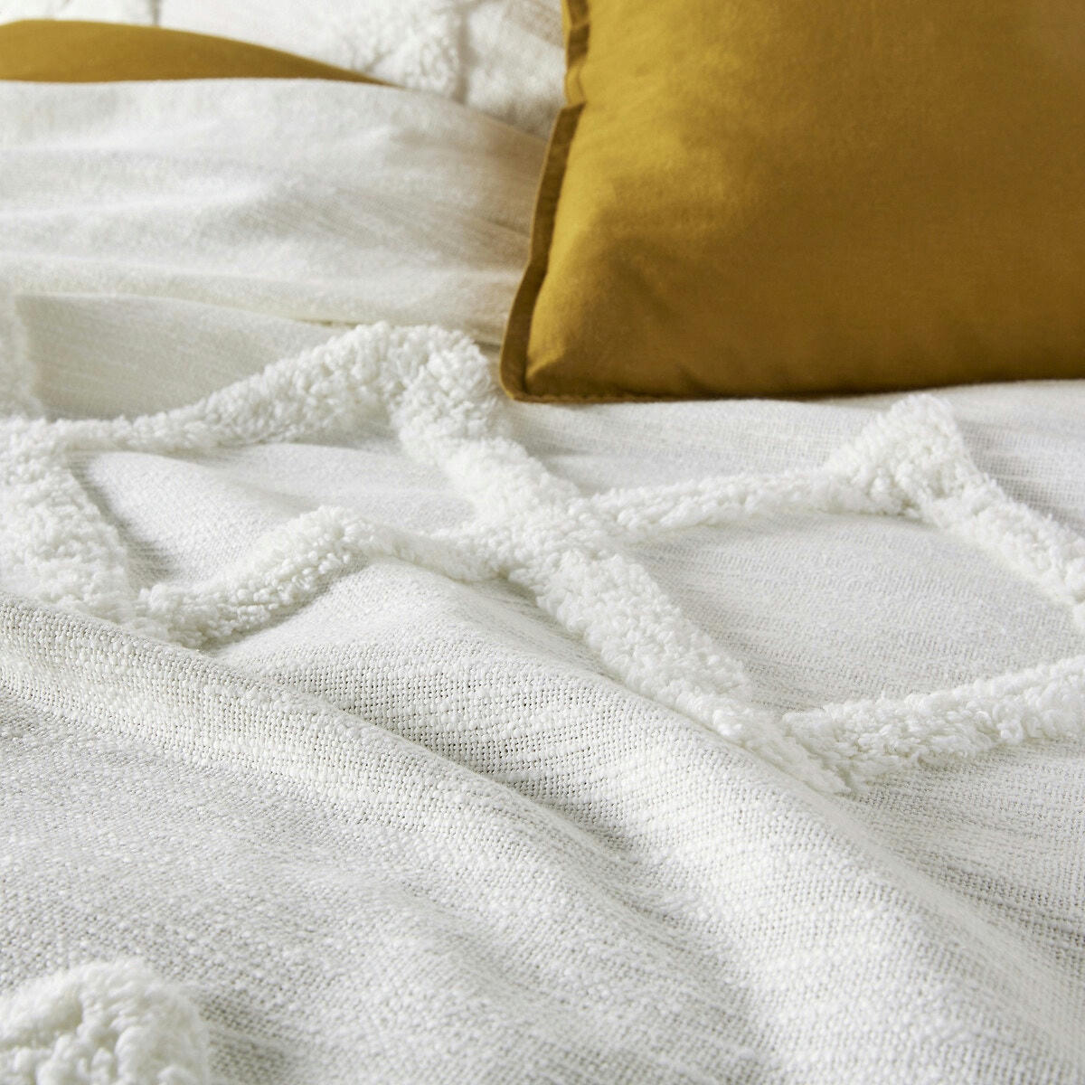 Dessus de lit coton tufté, Assa