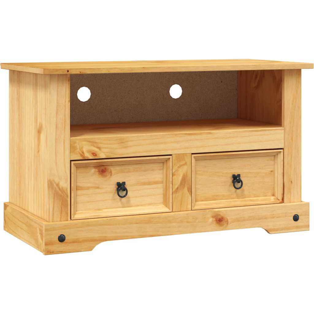 Szafka Pod TV Szafka Pod Telewizor RTV Drewniana Półka 91x43x56 cm