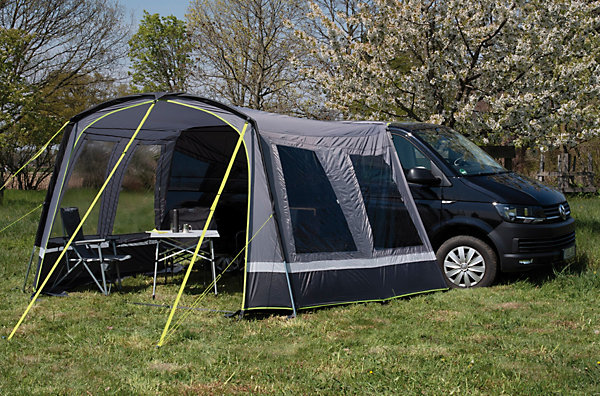 Auvent de camping-car High Peak Trento, hauteur de montage de 180 à 205 cm