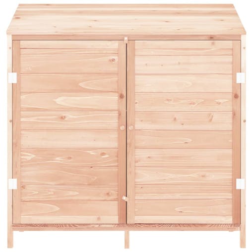 NNEVL Garden Shed 102x52x112 cm Solid Wood Fir