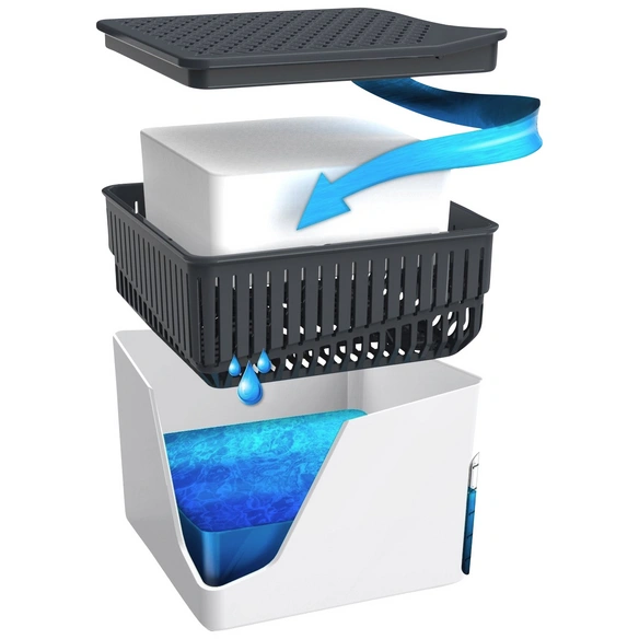 Raumentfeuchter »Cube «, BxH: 12 x 12 cm, 3er-Set