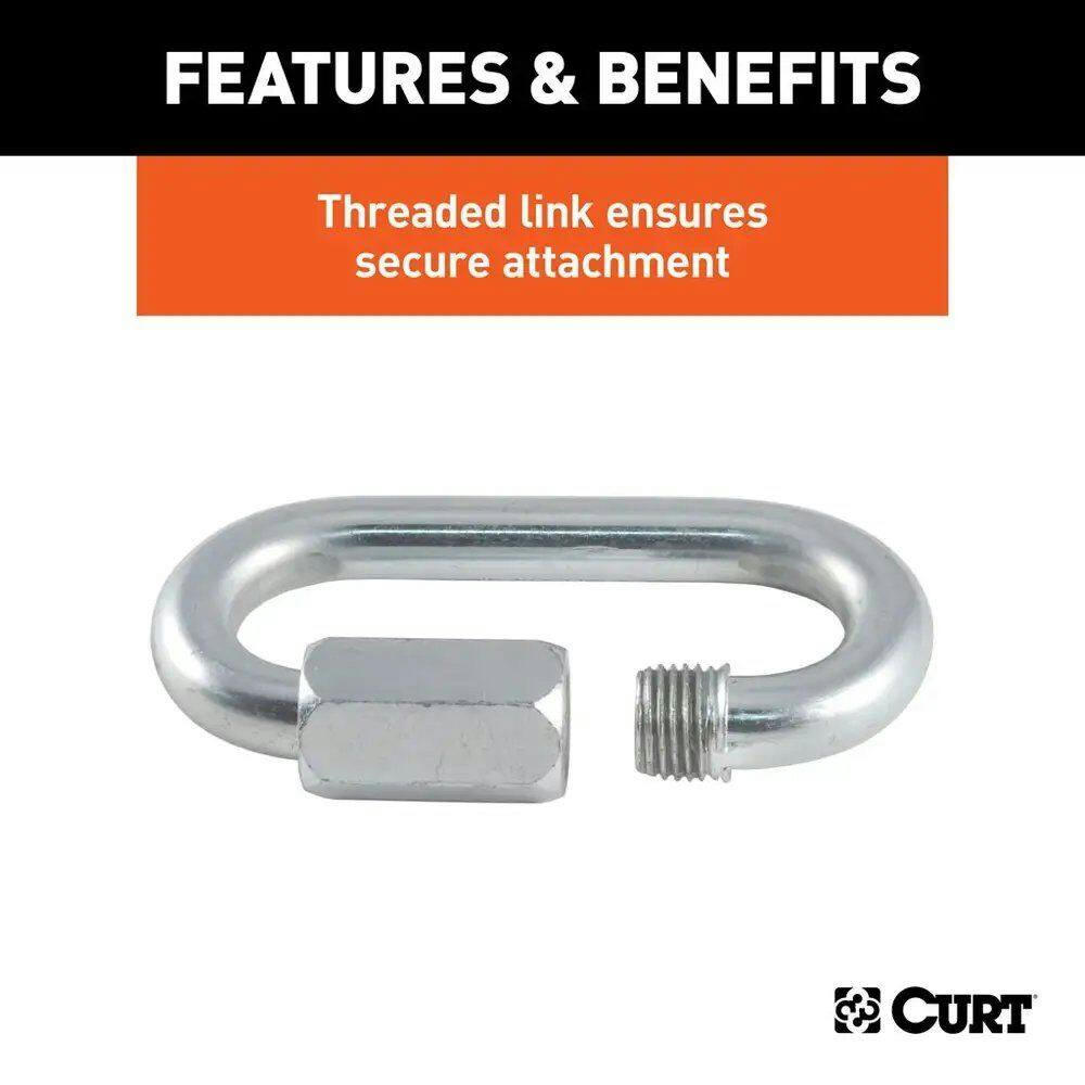 CURT 3/8-in Quick Link (11,000-lb Breaking Strength)
