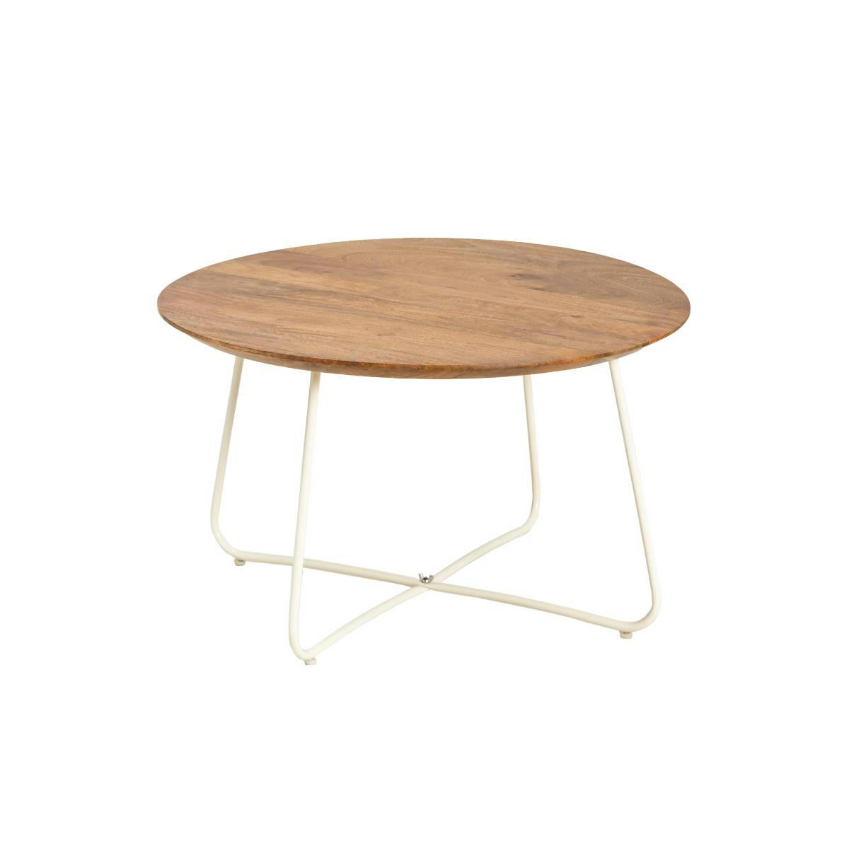 - Table basse en métal marron 71 cm