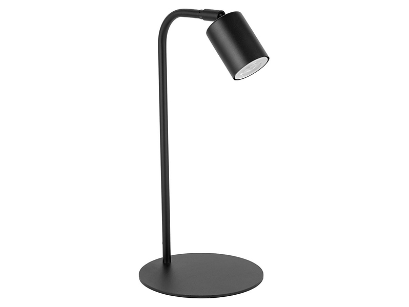 Lampka biurkowa LoganBlack metalowa czarna