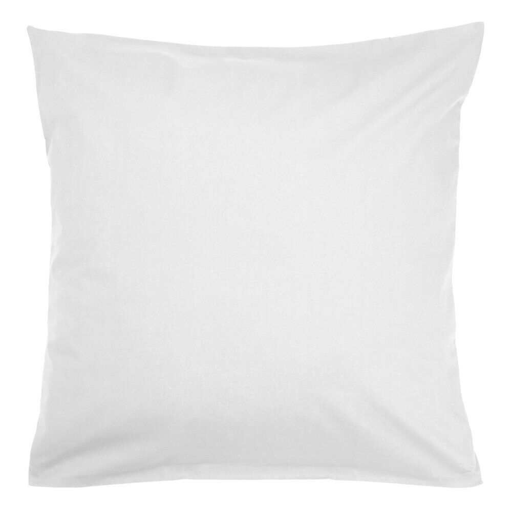 Taie d'oreiller polycoton uni 53x73cm