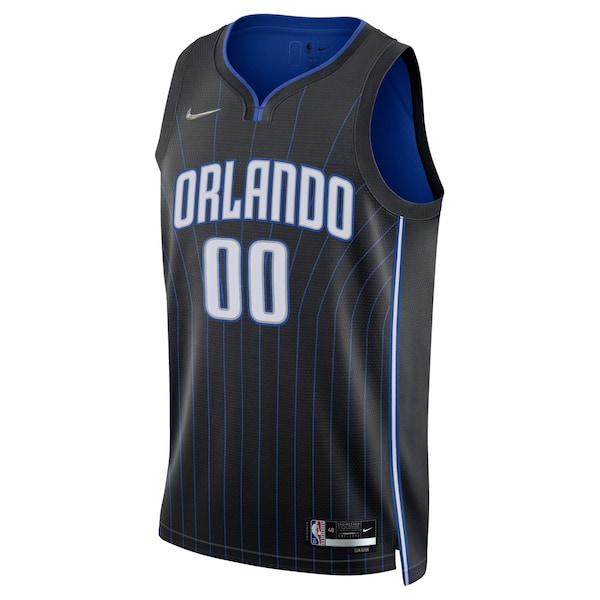 Orlando Magic Nike 2021/22 Diamond Swingman Custom Jersey - Icon Edition - Black