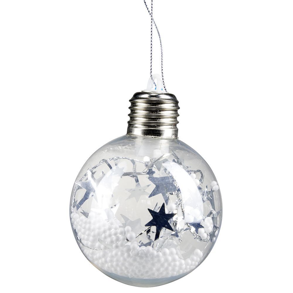 Boule lumineuse de No&euml;l Ø8cm