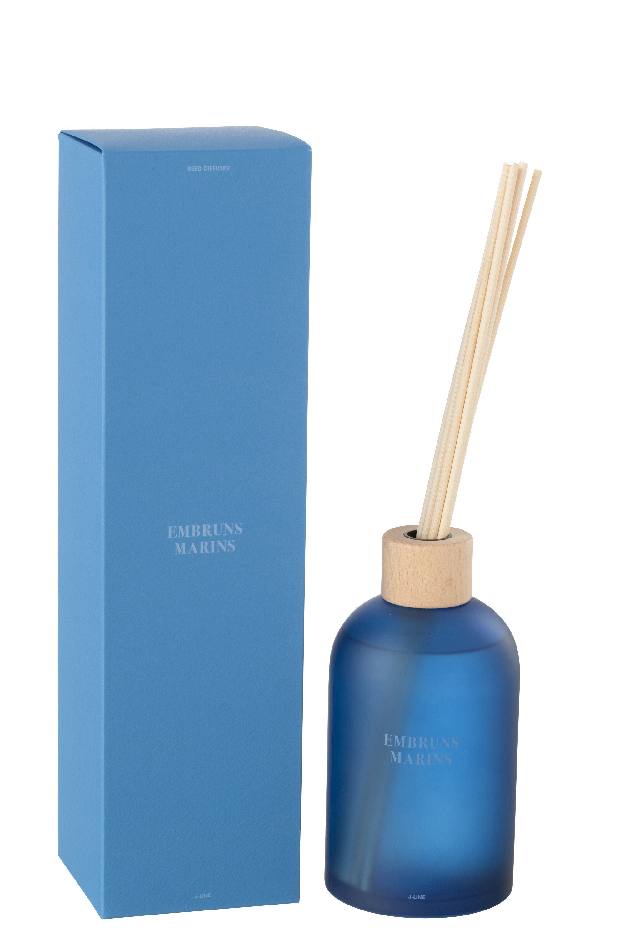 J-Line geurolie Accords Essentiels - Embruns Marins - blauw - 550 ml