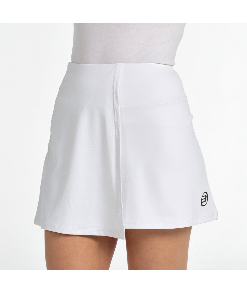 FALDA BULLPADEL BIELA BLANCO