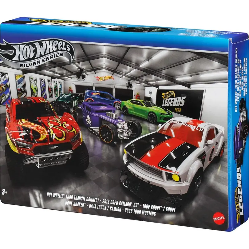 Spielset 6er-Set Licensed Cars