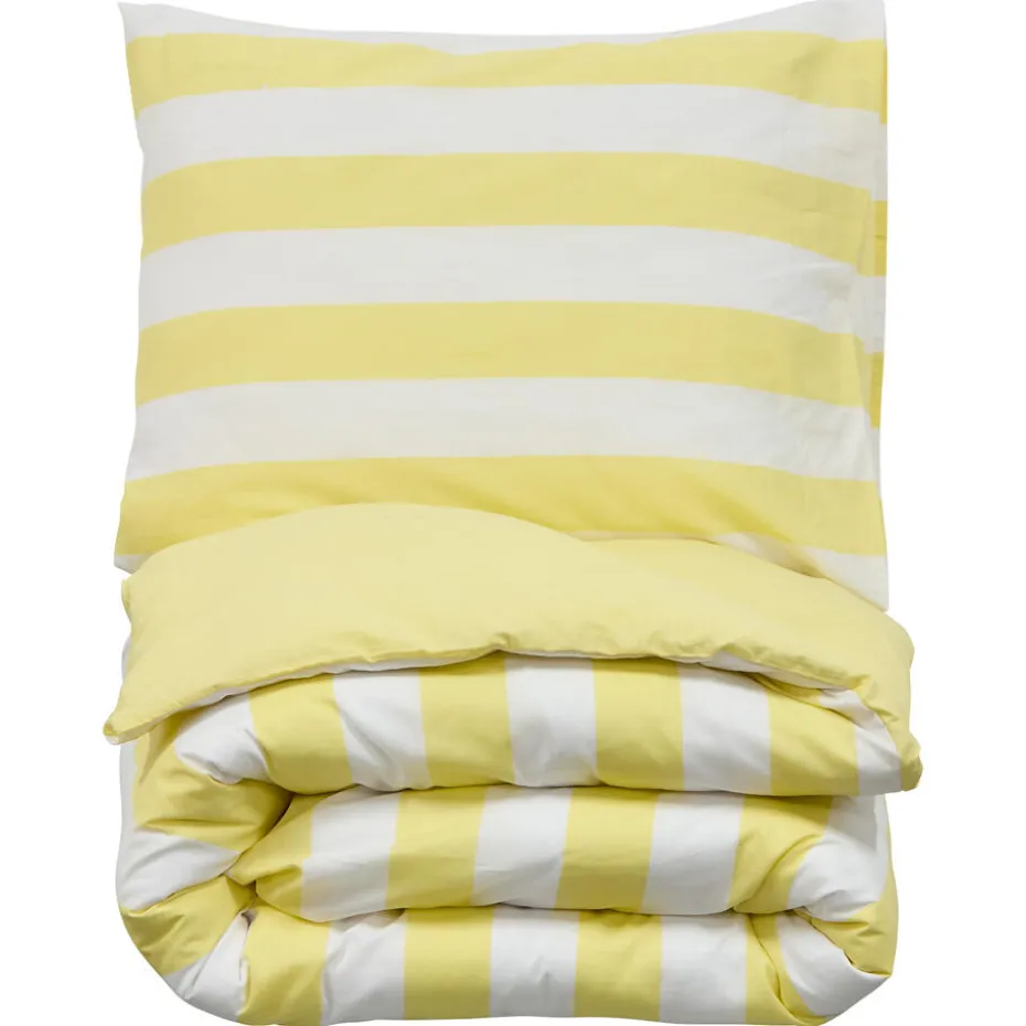 Kwantum Dekbedovertrekken | Beddengoed | Dekbedovertrek Solis – Geel 140×220 Cm 140X220CM