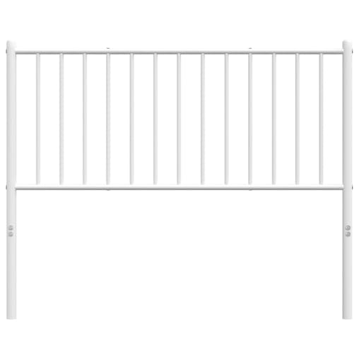 NNEVL Metal Headboard White 107 cm