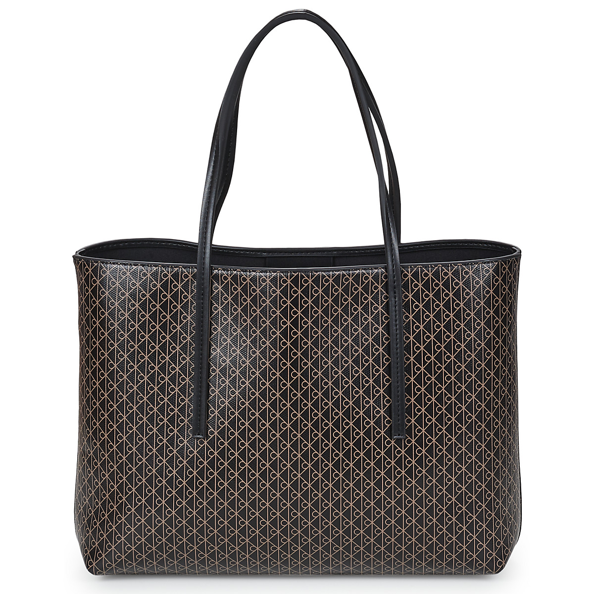 Calvin Klein Jeans - AOP SMALL TOTE - Black