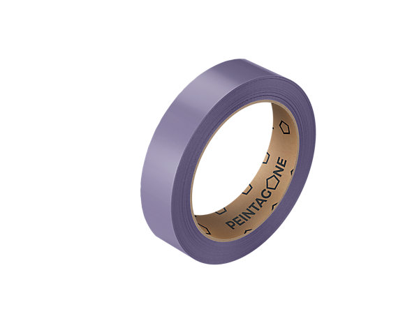 Lot de 4 rubans de masquage PURPLE pour surfaces délicates (lisses ou légèrement rugueuses) - 25 mm x 50 m