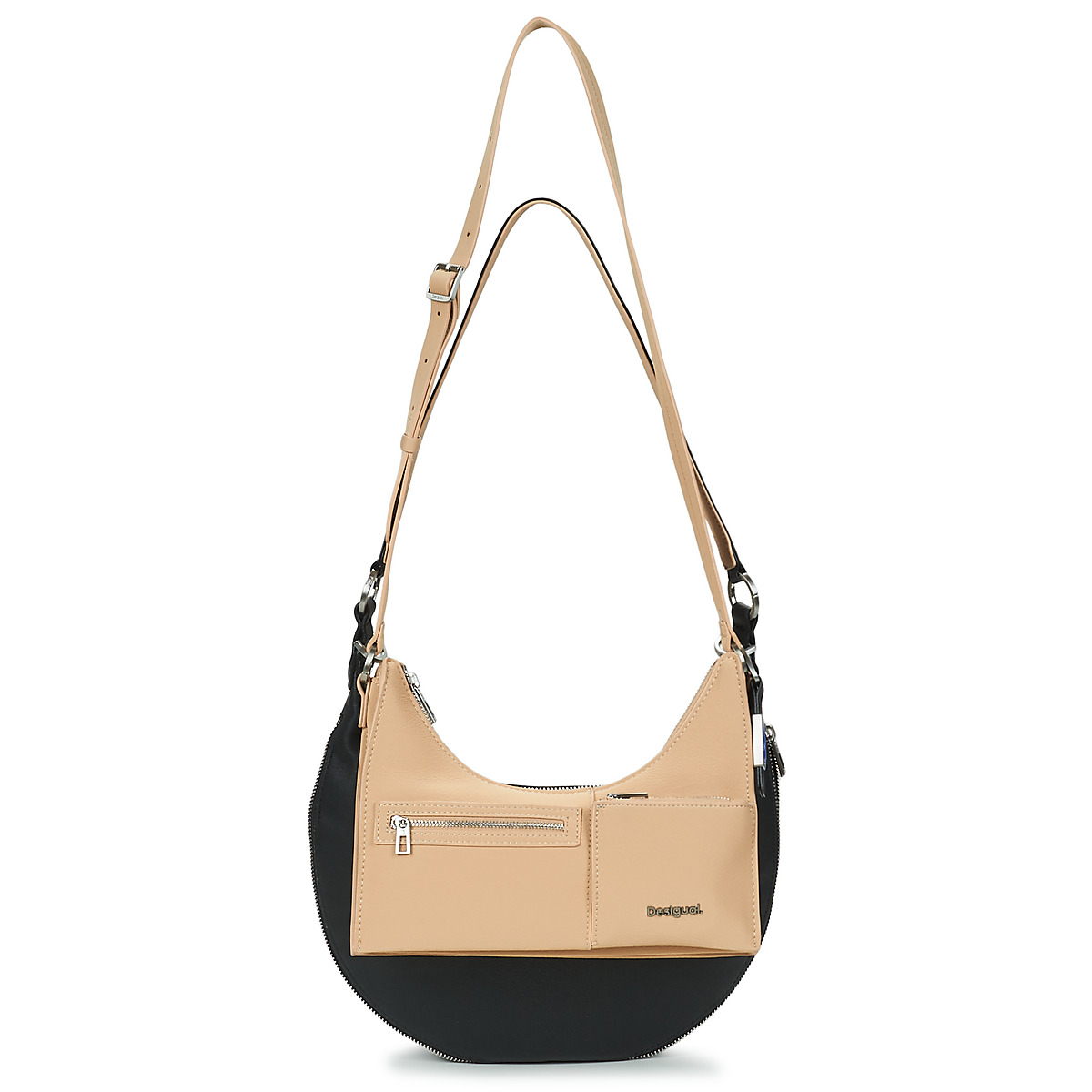 Desigual - DELTA LYRA BLACK - Black / Beige