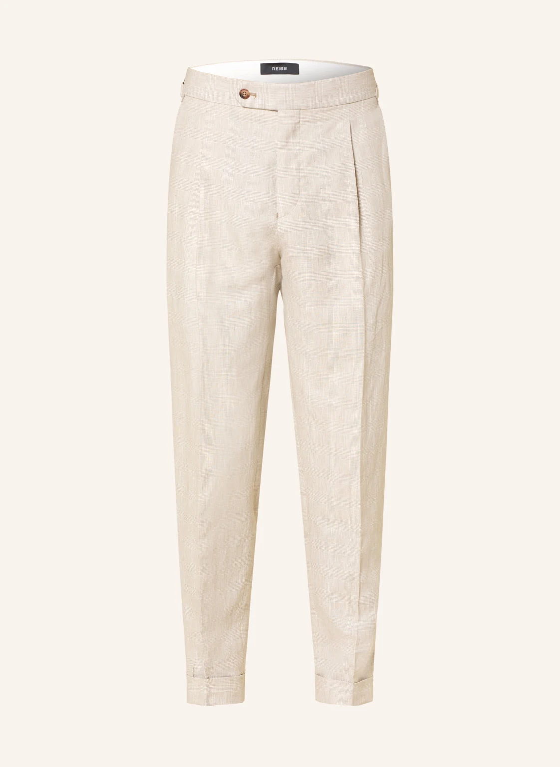 REISS Chino FINCH Extra Slim Fit mit Leinen