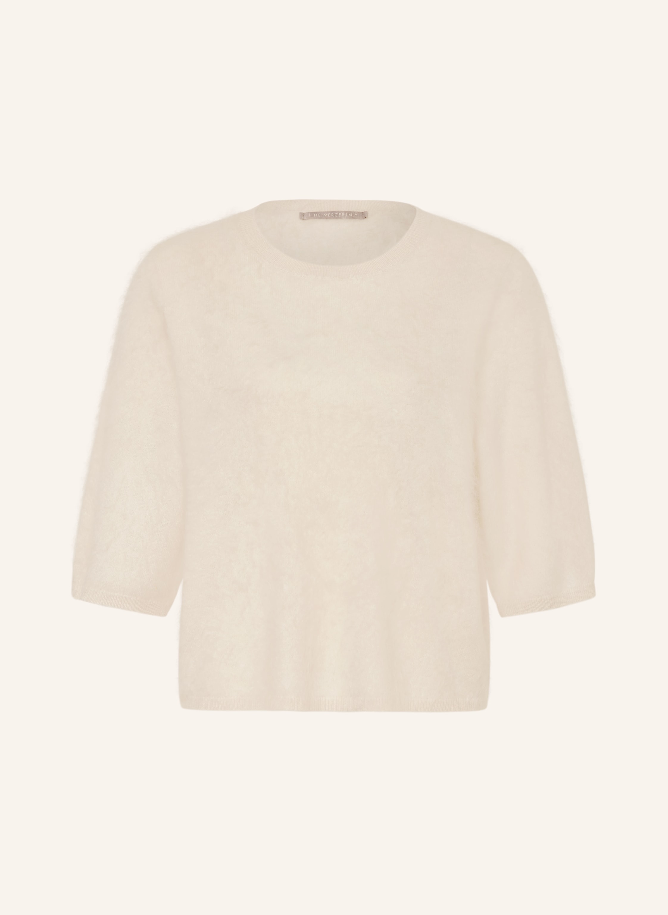 (THE MERCER) N.Y. Cashmere-Pullover mit 3/4-Arm