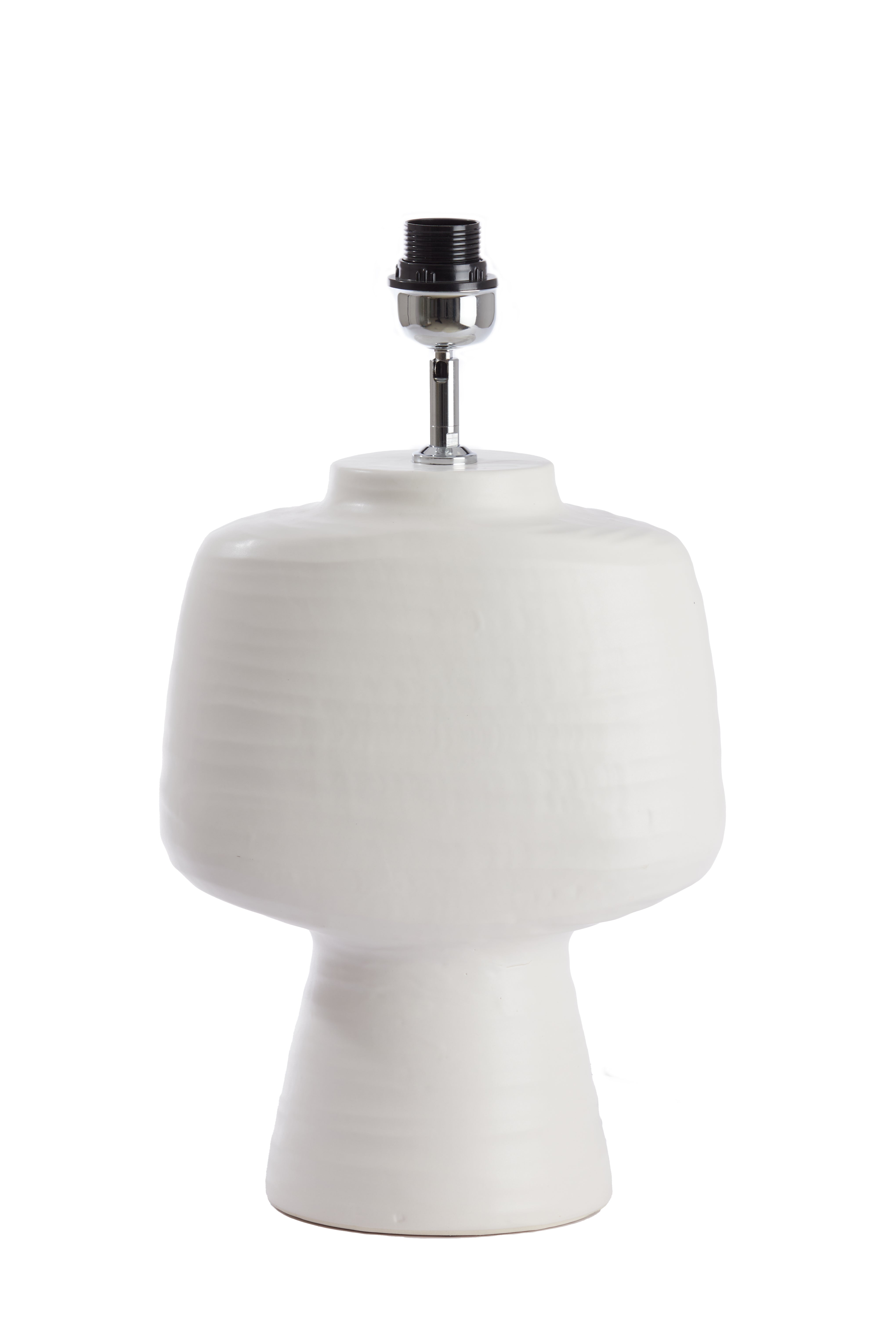 Light & Living lampvoet GANDORO - 29.5x18.5x49cm - wit