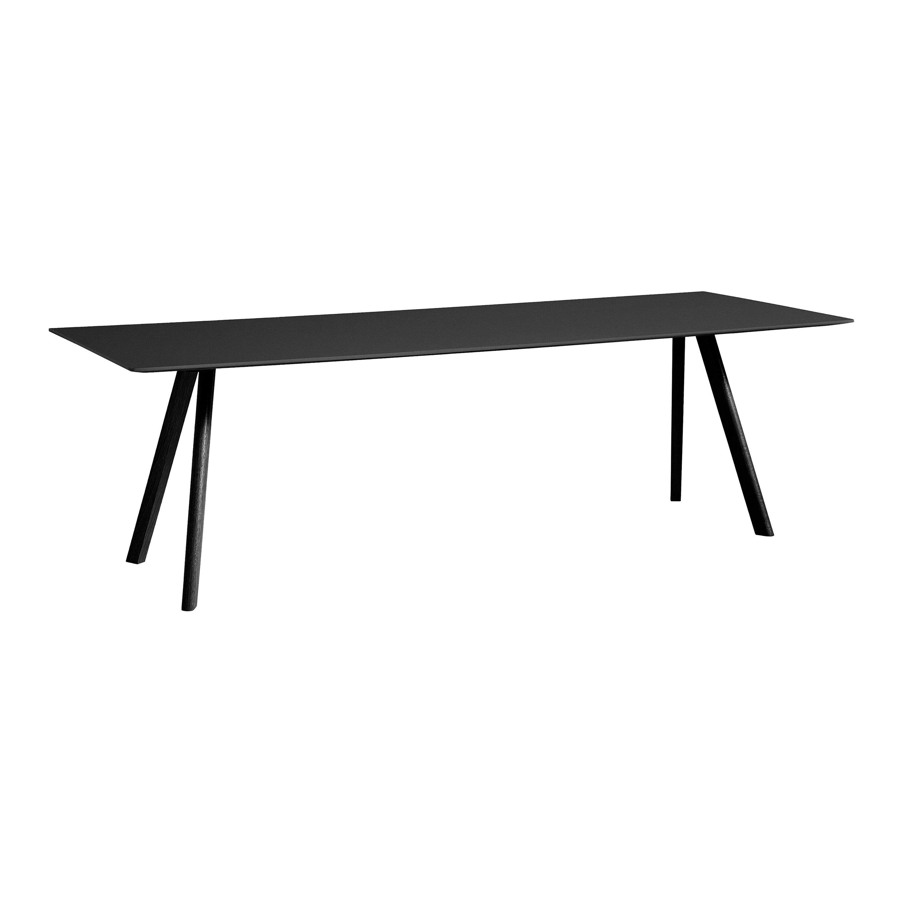 HAY CPH30 2.0 Eettafel - Black Eikenhout frame Black