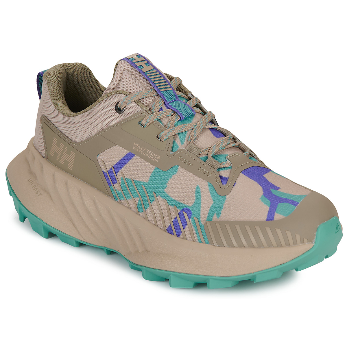 Helly Hansen - AWE HIKER HT - Kaki / Violet