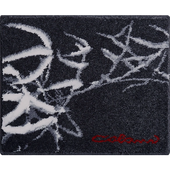 Badematte »Colani 23«, BxL: 50 x 60 cm, anthrazit, aus 100% Polyacryl