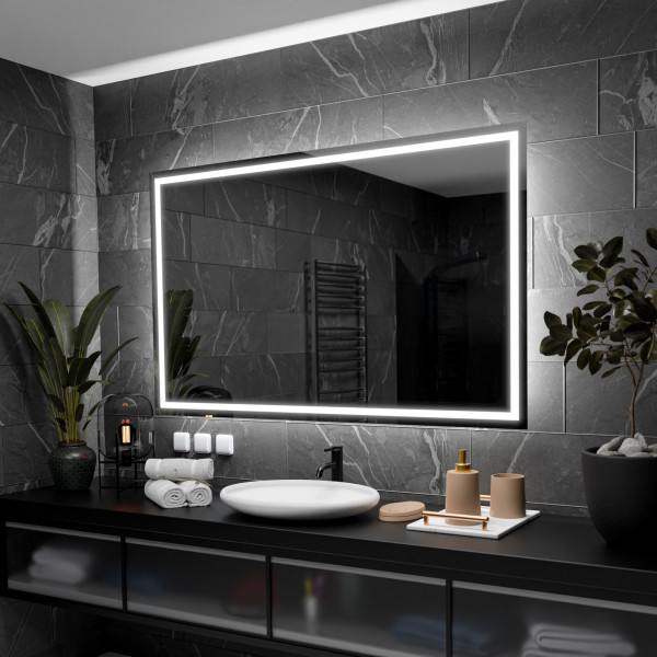 Lustro Z Oświetleniem Led Atlanta-70Cm, 50Cm