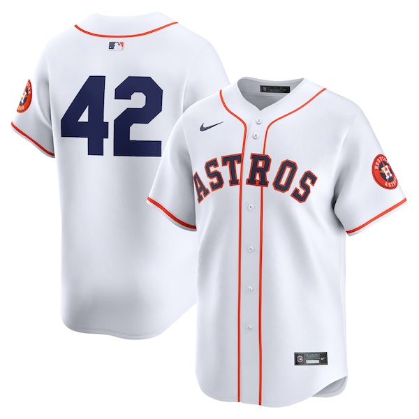 Houston Astros Nike 2024 Jackie Robinson Day Home Limited Jersey – White
