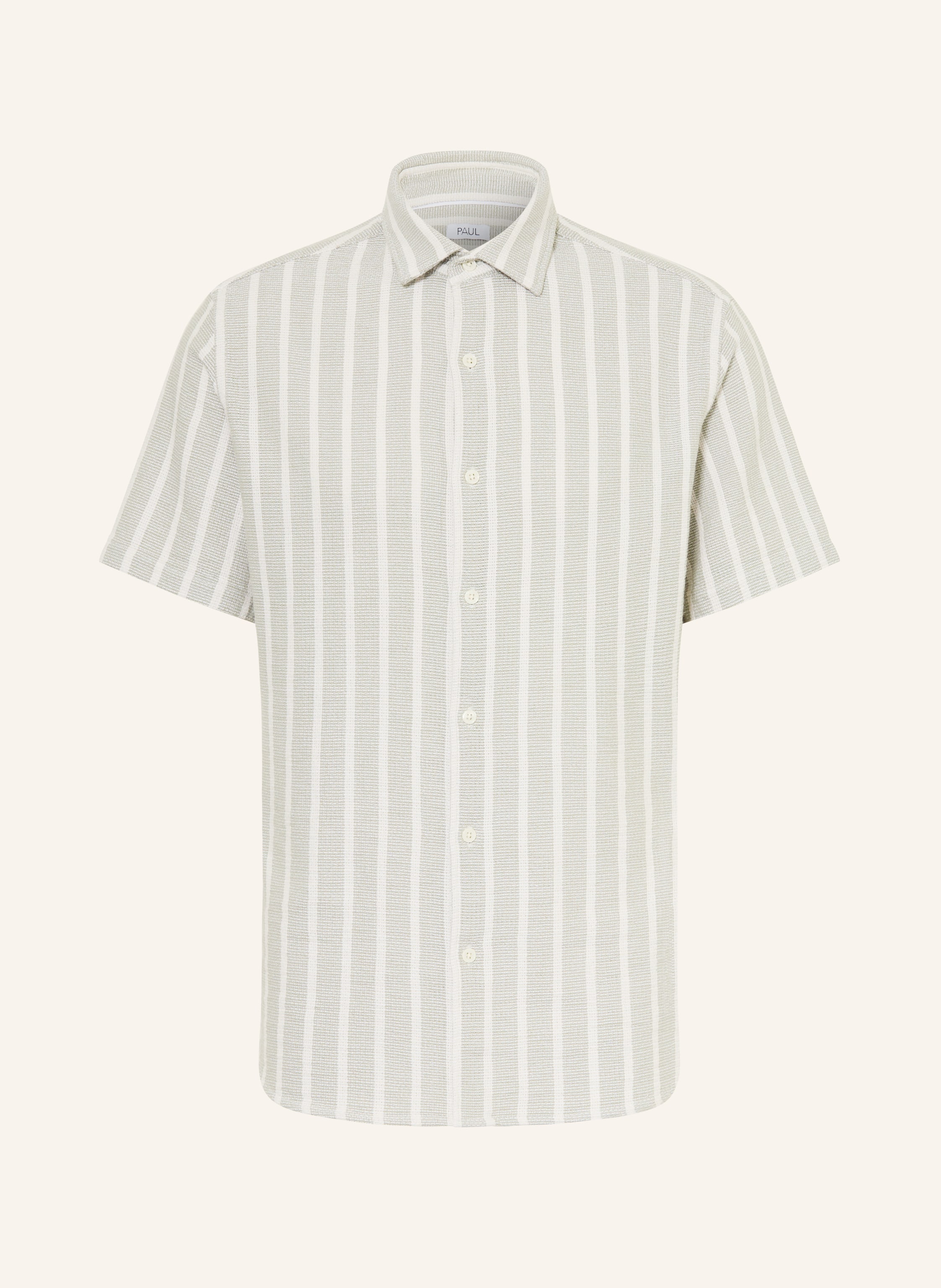 PAUL Hemd Comfort Fit mit Leinen