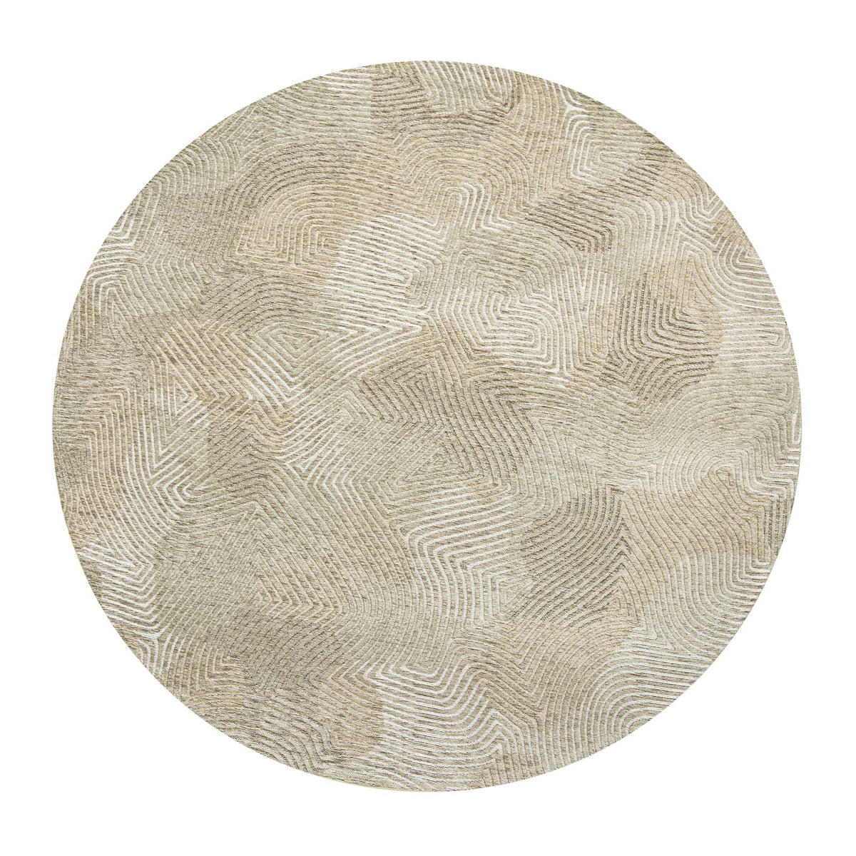 Ecorugs vloerkleed Shell Beige - beige - 140x140cm