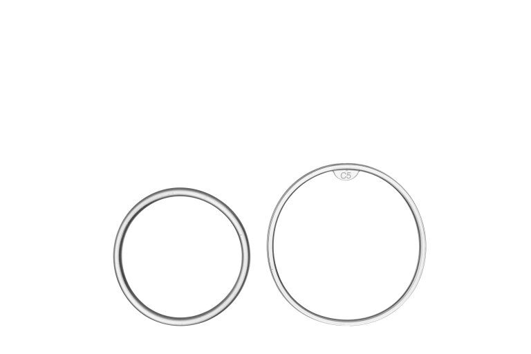 Set afdichtringen 360&deg; oefenbeker Mepal Mio 2 stuks