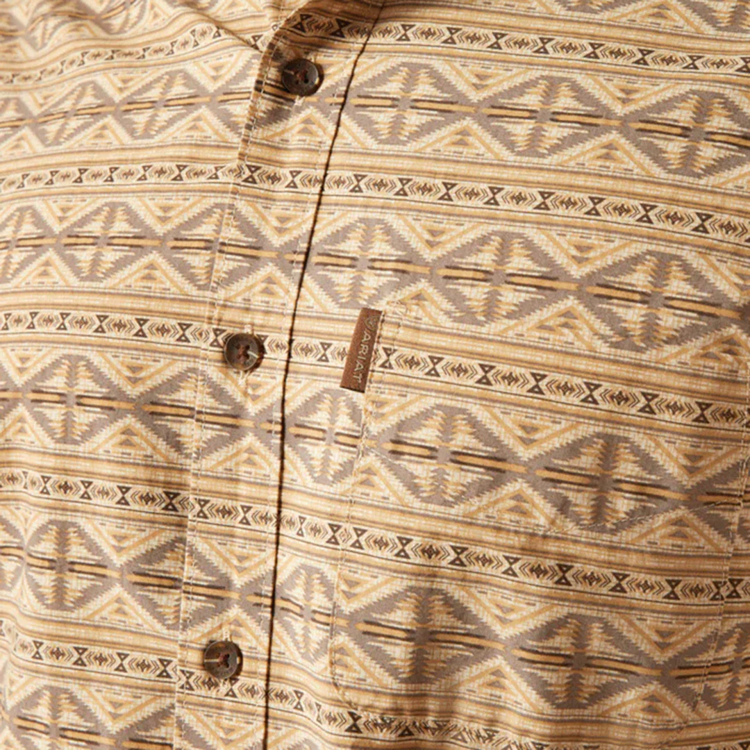 Мужская рубашка с коротким рукавом Ariat Merritt Modern Fit