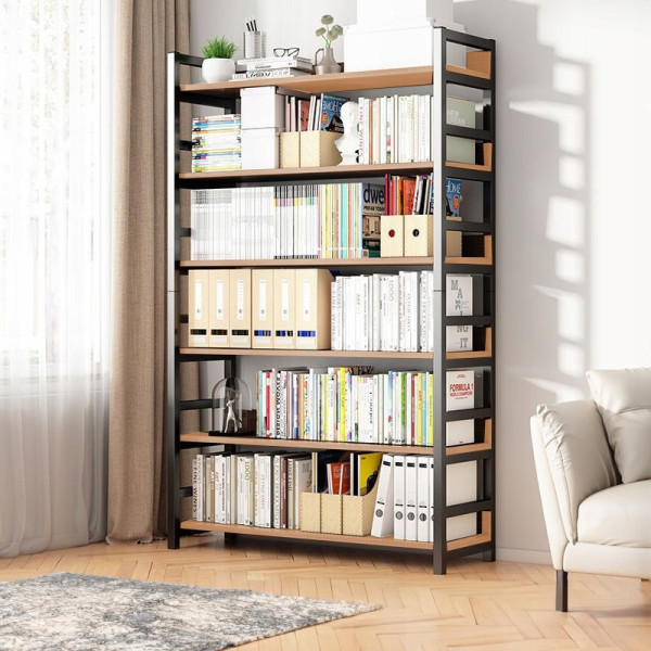Regał na książki wysoki szafka loft metalowa industrialna duża