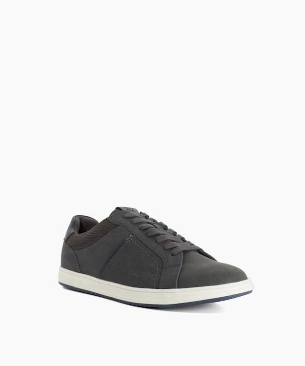 Tazzy Dark Grey - Lace-Up Trainers