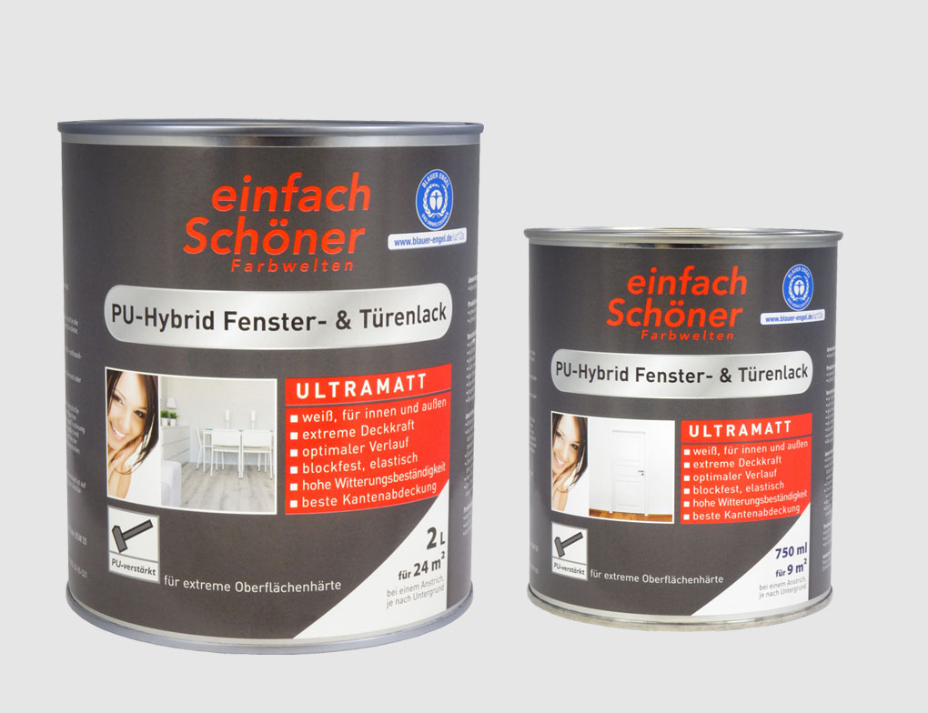 Fenster-und Türenlack ultramatt