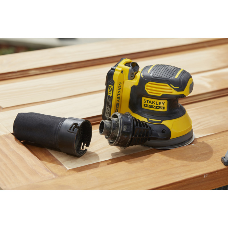 Ponceuse excentrique sur batterie SFMCW220B-XJ 18 V STANLEY FATMAX