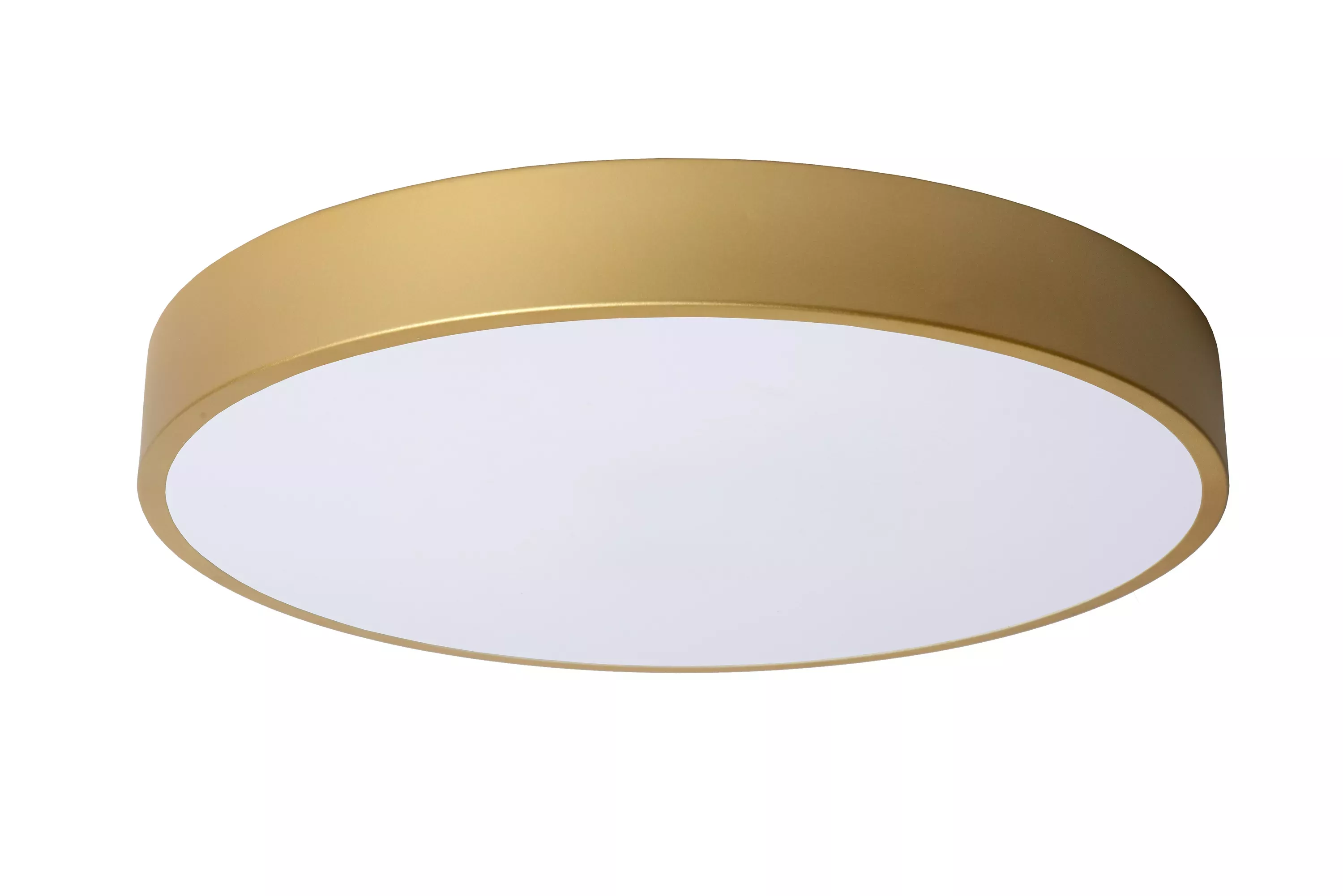 Plafon UNARokrągły złoty LED 1x24W 40cm 1680lm IP20 Lucide