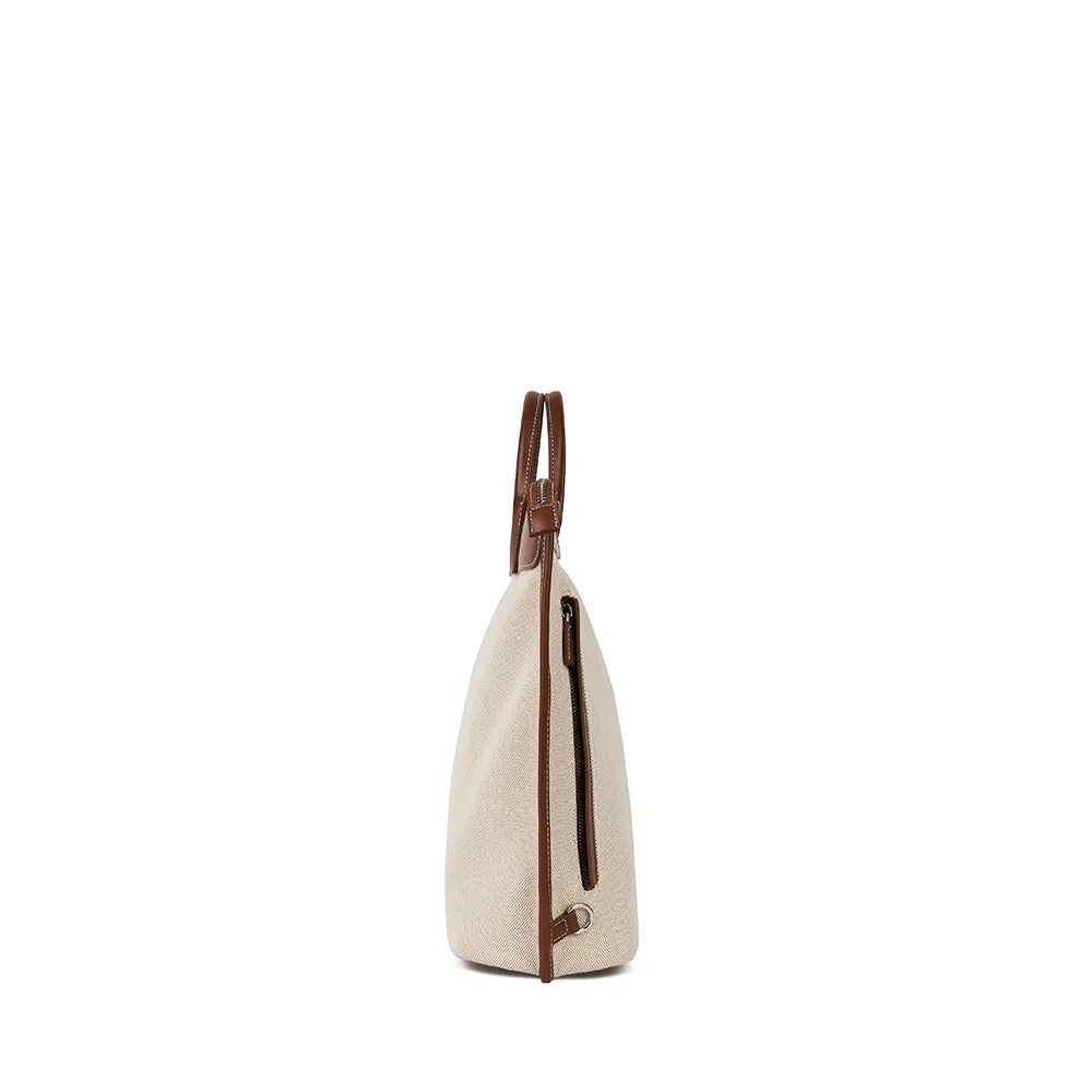 Maelle – Hazelnut Canvas Backpack