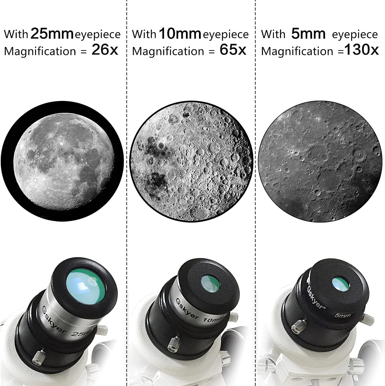 Telescope  Gskyer 130EQ Professional Astronomical Reflector Telescope  German Technology Scope  EQ-130 (EQ-130)