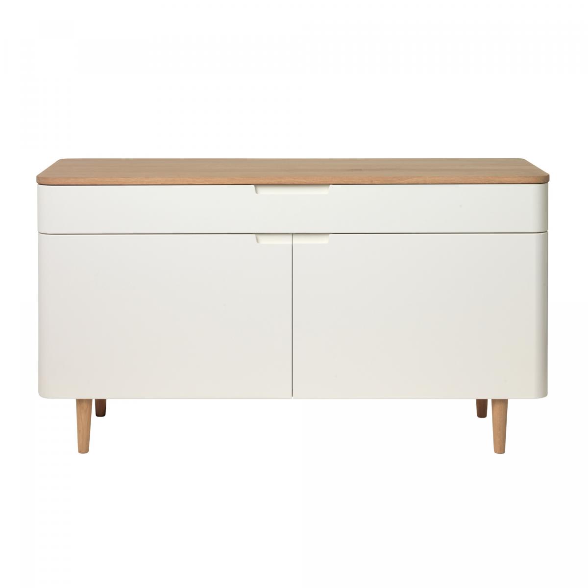 Nordic Home - Rune dressoir - 140 cm - eikenhout -naturel wit