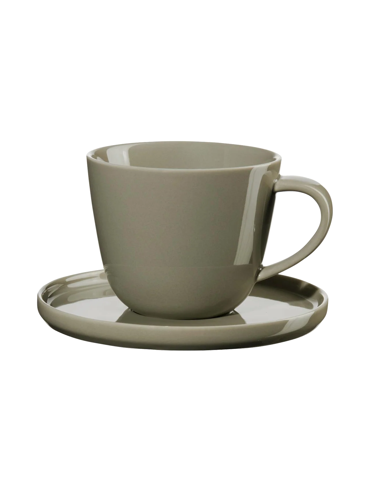 kaffeetasse mit unterteller, shiso