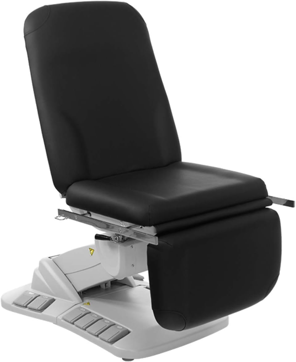 SKINACT Kana Electric Treatment Table with Stirrups Included (Black)