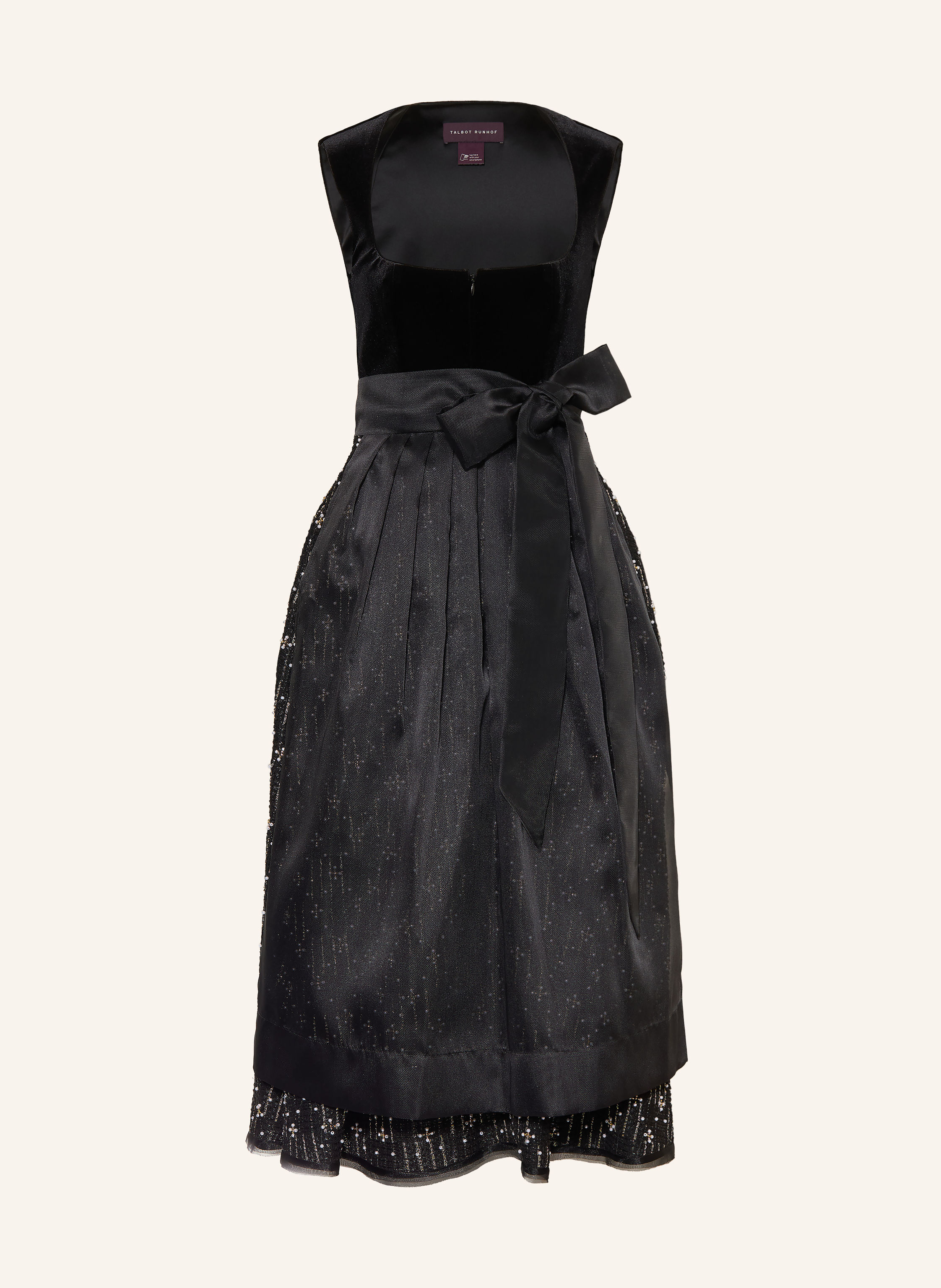 TALBOT RUNHOF Dirndl mit Glitzergarn und Schmuckperlen
