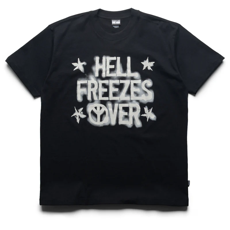Babylon Hell Froze Over Tee - Jet Black