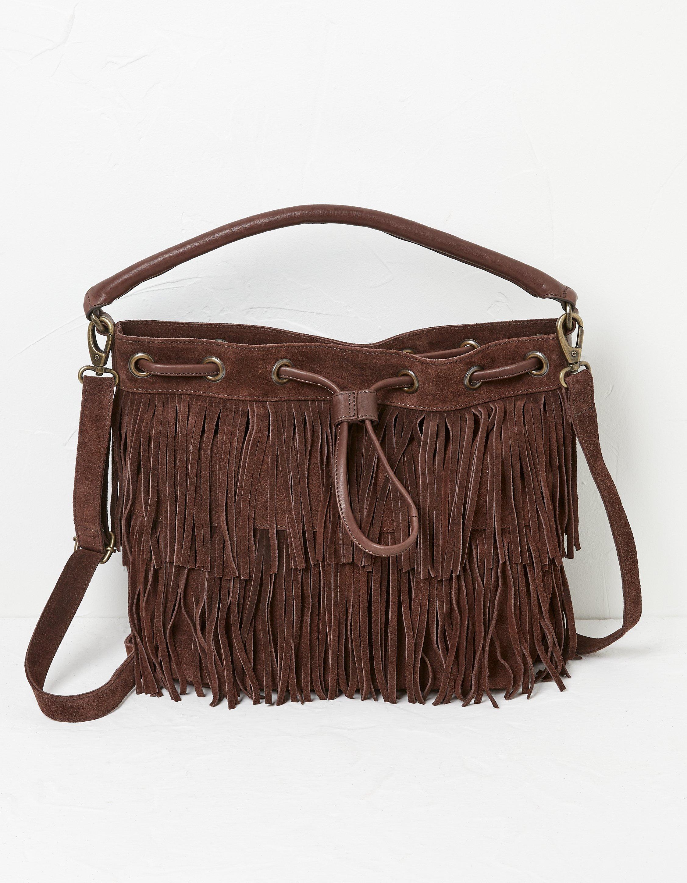 The Cassidy Tassel Bucket Bag