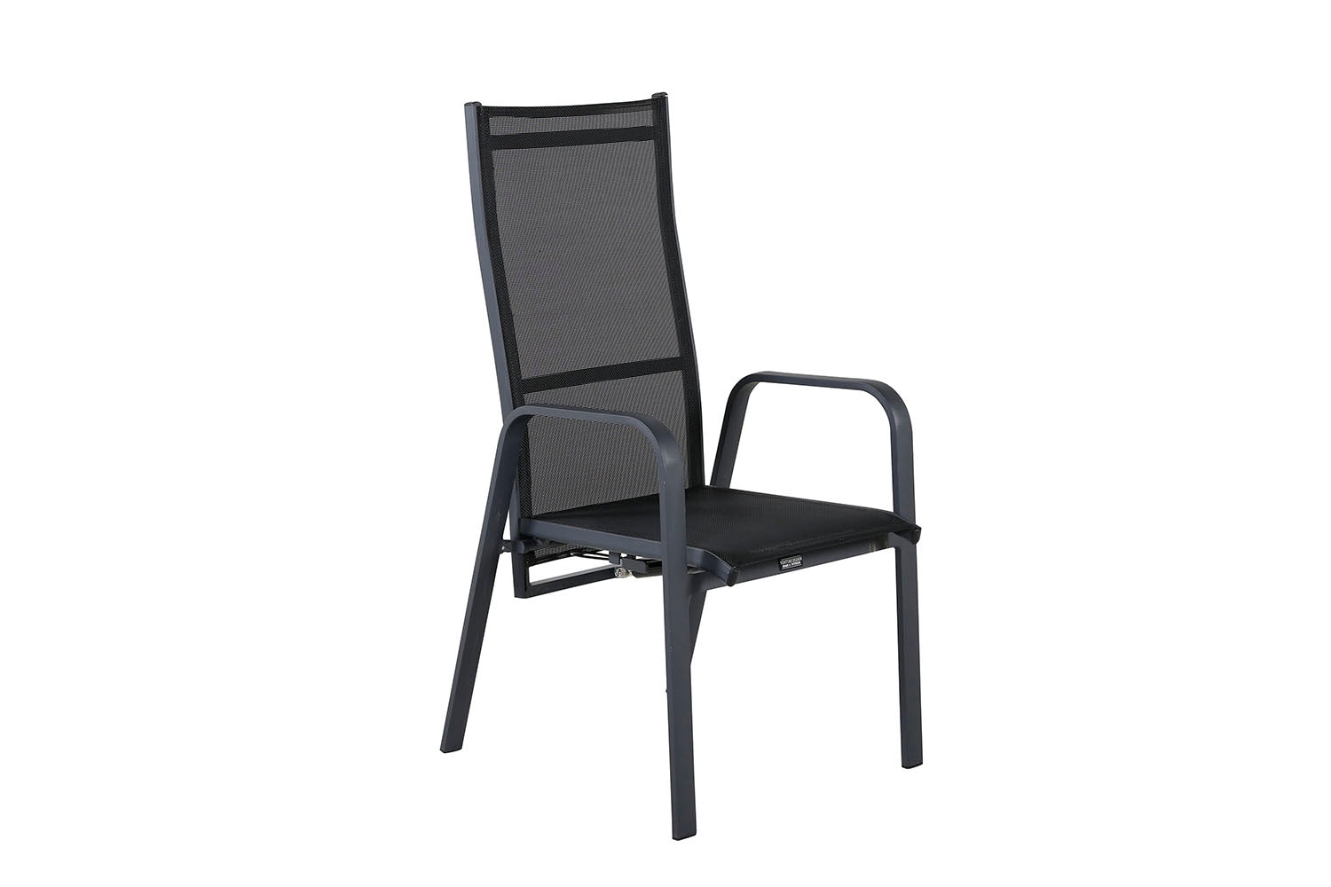 Rebellenclub Tuinstoel Zinia - Set van 2 - Zwart